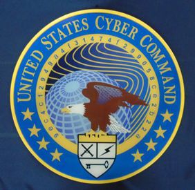 US Cyber Command Wall Seal